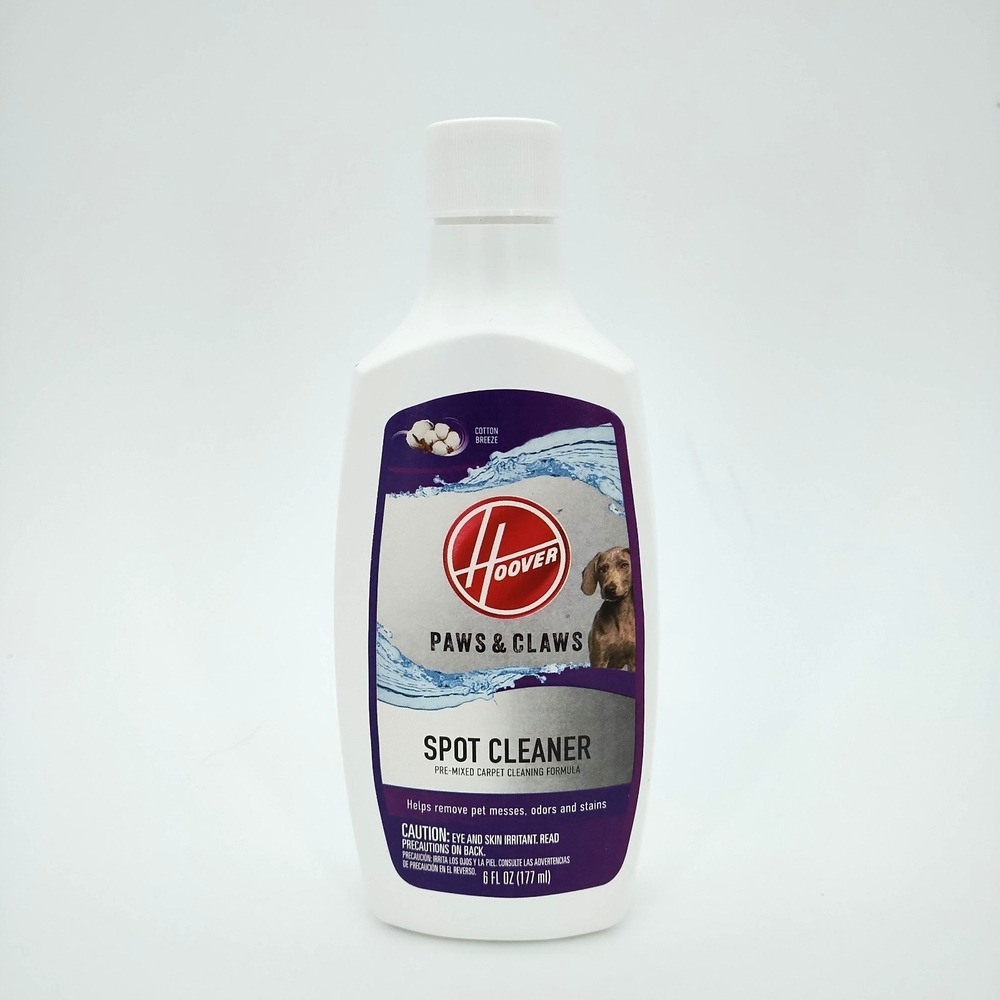 Hoover Paws & Claws Carpet Cleaner Spot Formula Cotton Breeze 6 oz 177ml